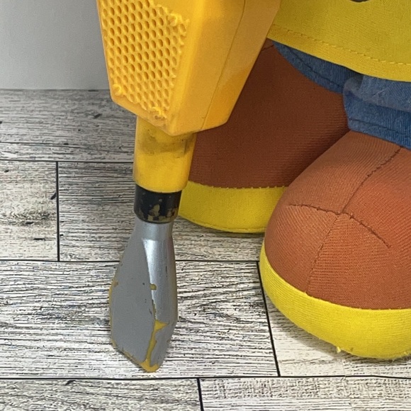 Vintage 2001 Bob The Builder Hasbro Talking! Shaking! Jackhammer! - Picture 6 of 10